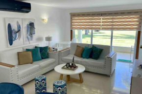 Apartamento para 6 personas en la playa con piscina